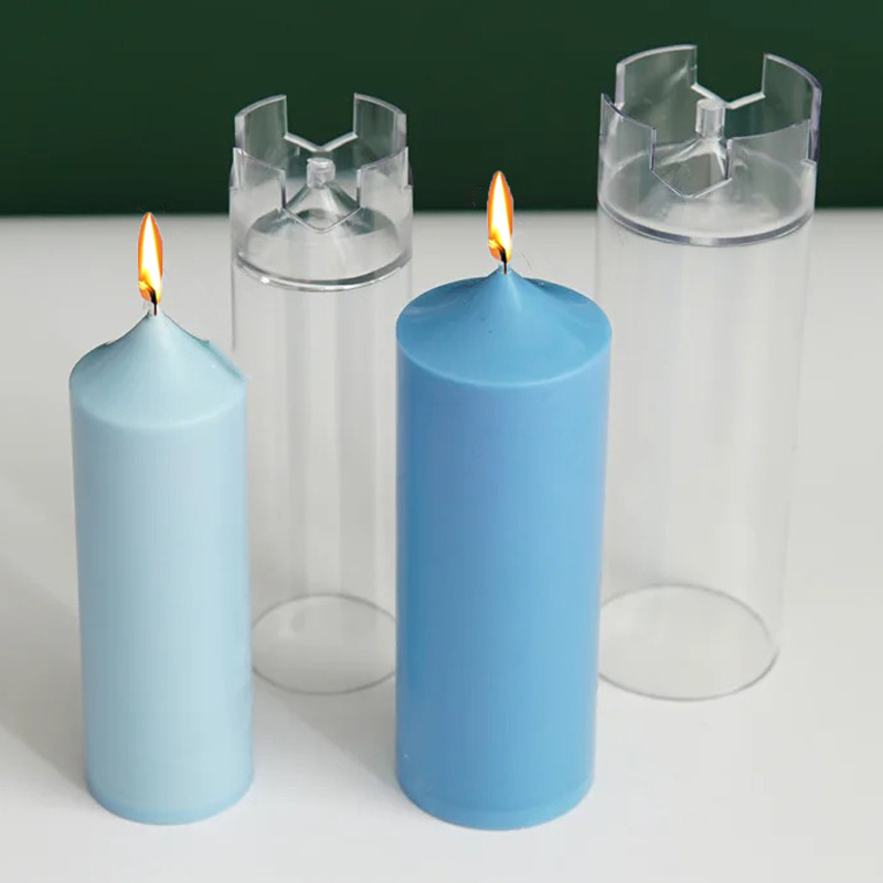 Candle Making Diy Kit - Cetakan lilin silinder kerucut 3D DIY