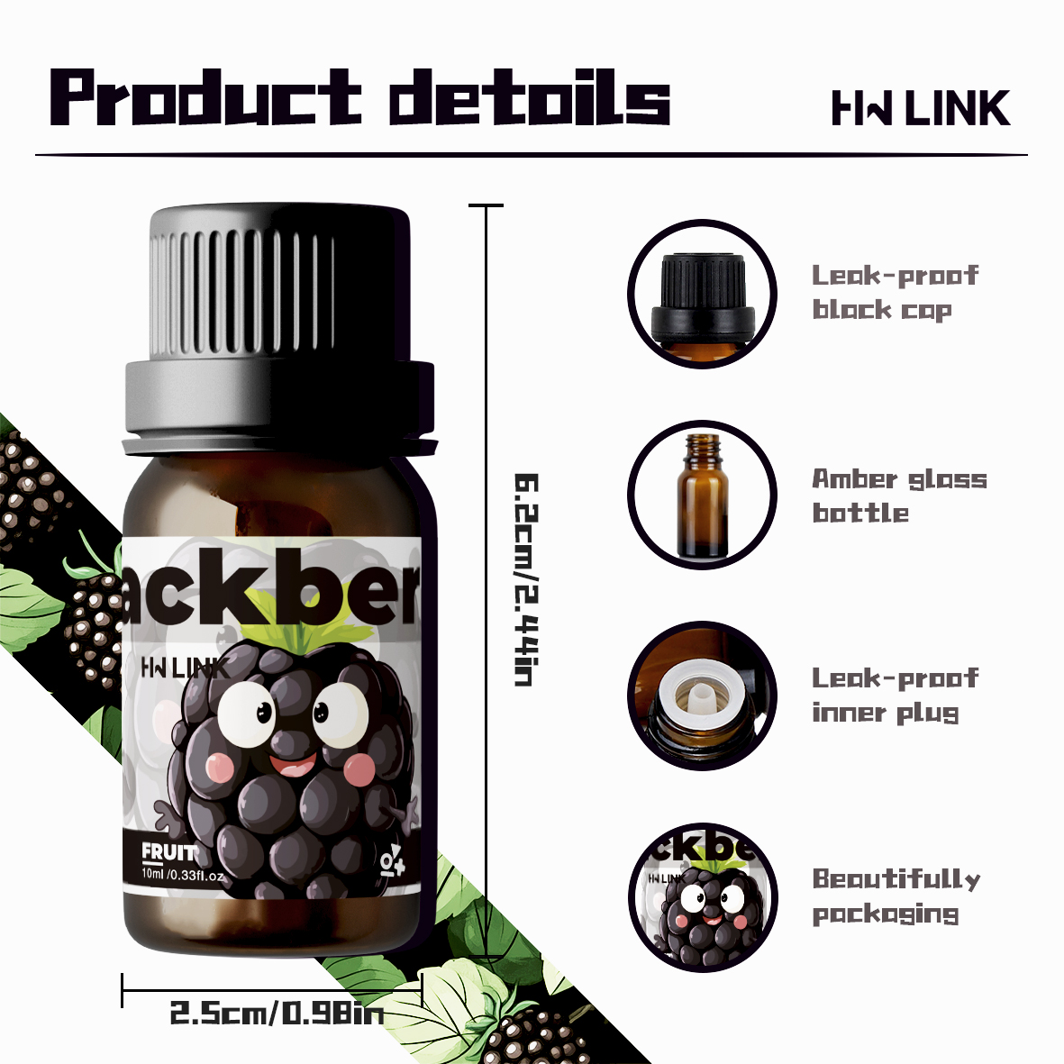 Minyak Esensial Blackberry 10m - Candle Making Oils ulasan dan harga