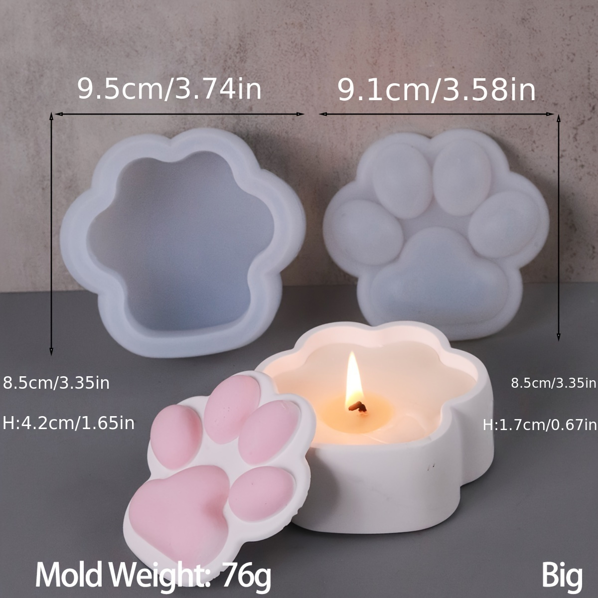 Kotak Penyimpanan Cakar Kucing - Kraft Box Candle ulasan dan harga