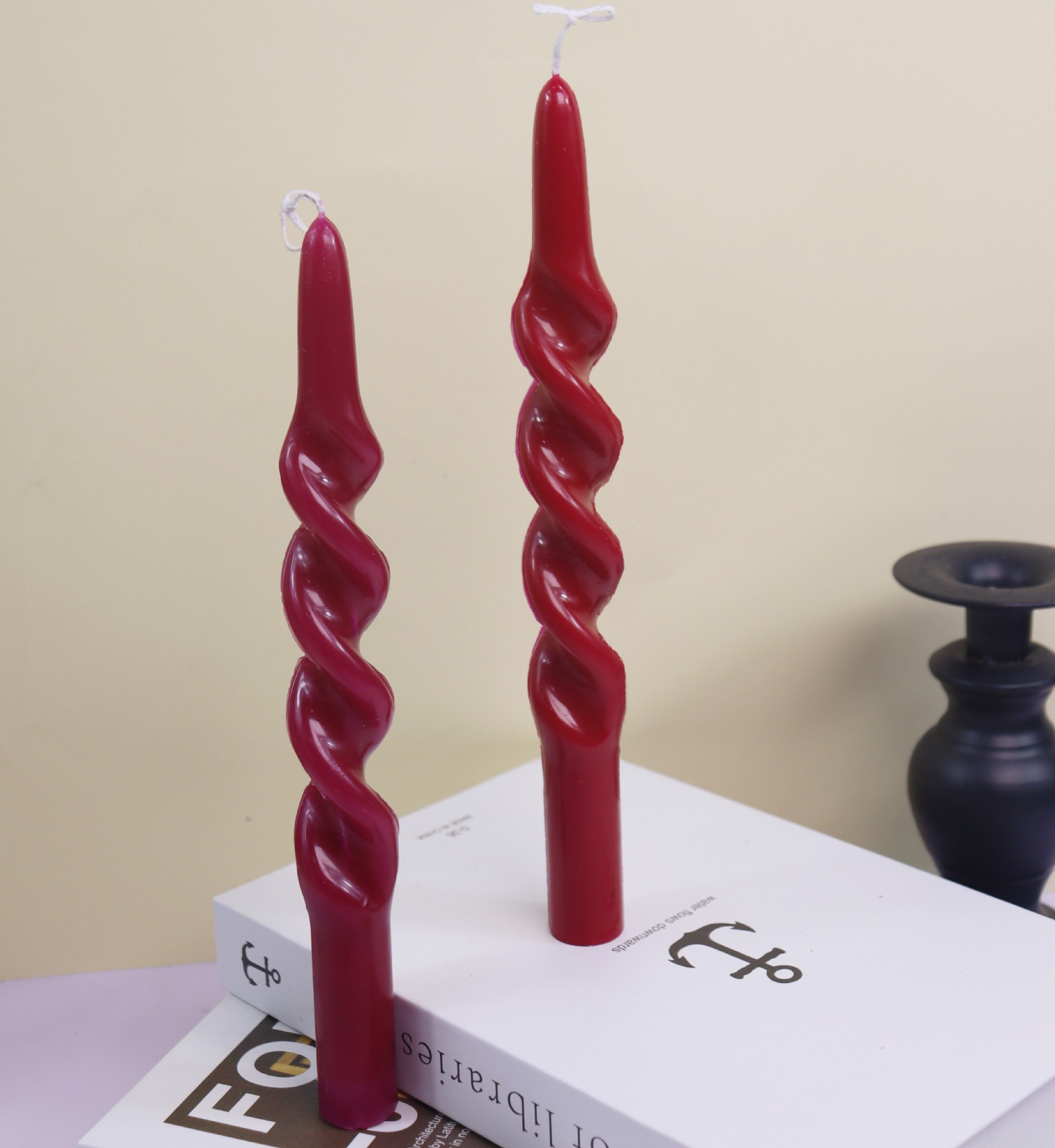 Memutar Garis Kolom Akrilik Ce - Candle Making Kit ulasan dan harga