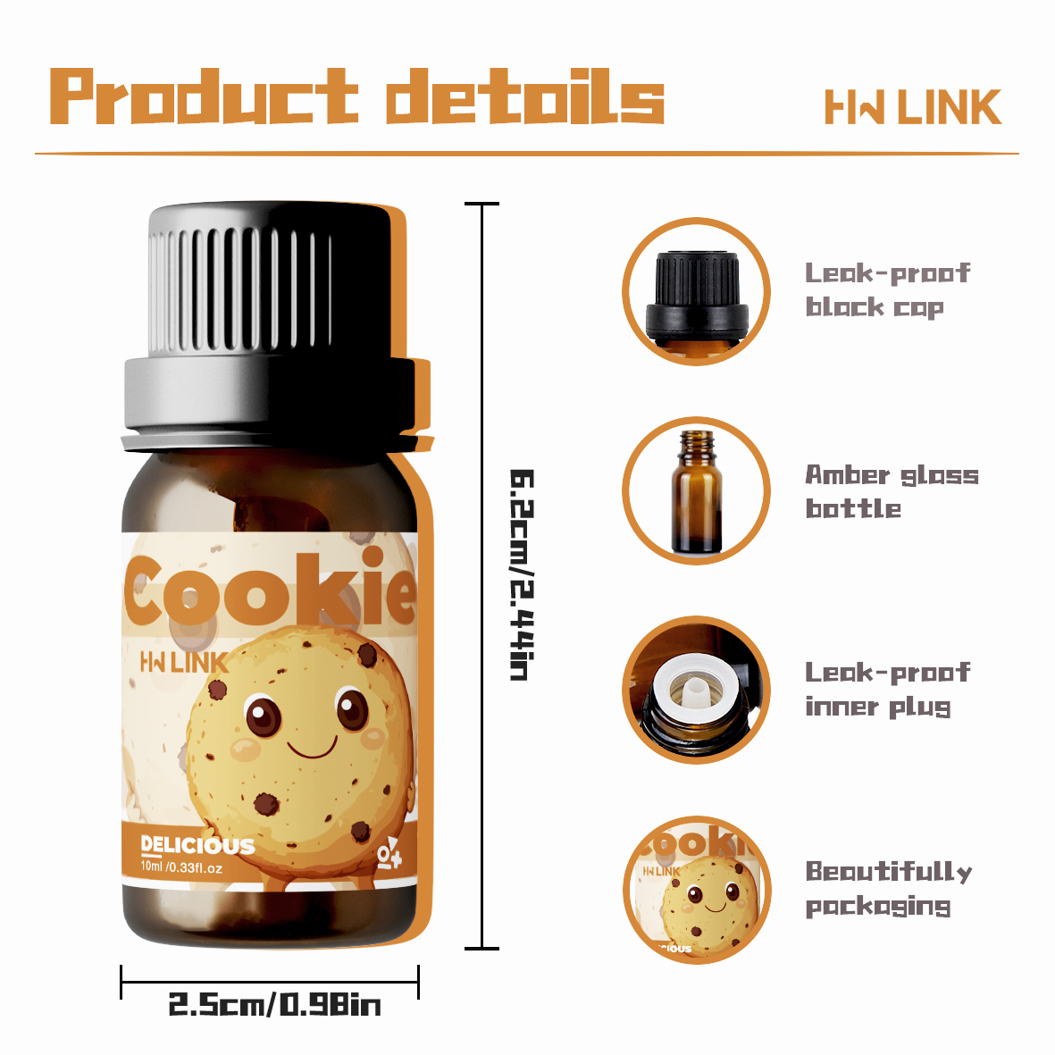 10ml Minyak Esensial Cookie un - Candle Making Oils ulasan dan harga